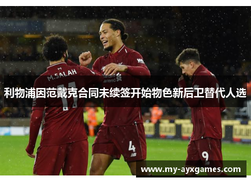 利物浦因范戴克合同未续签开始物色新后卫替代人选 利物浦因范戴克合同未续签开始物色新后卫替代人选